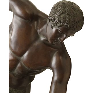 Discus Thrower bronze statue - FONSTMETCLA75 | ISA Project