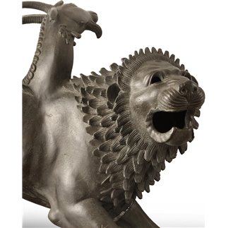 Etrusca Chimera bronze  statue - FONSTMETCLA81 | ISA Project