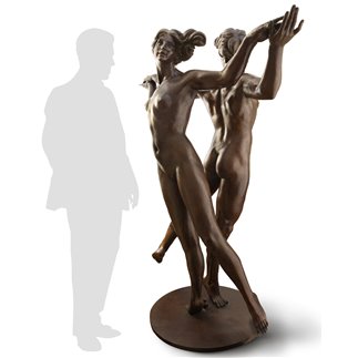 Dance bronze statue - FONSTMETMOD46 | ISA Project