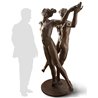 Statua in bronzo La Danza