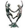 Adolescence bronze sculpture