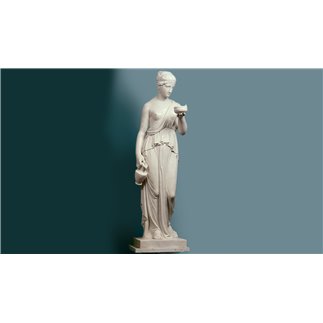 Hebe, Carrara marble statue