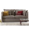 Knit padded sofa