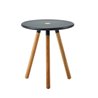 Outdoor coffee table / stool in aluminium and teak - Area