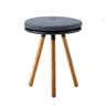 Outdoor coffee table / stool in aluminium and teak - Area