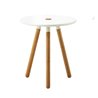 Outdoor coffee table / stool in aluminium and teak - Area