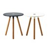 Outdoor coffee table / stool in aluminium and teak - Area