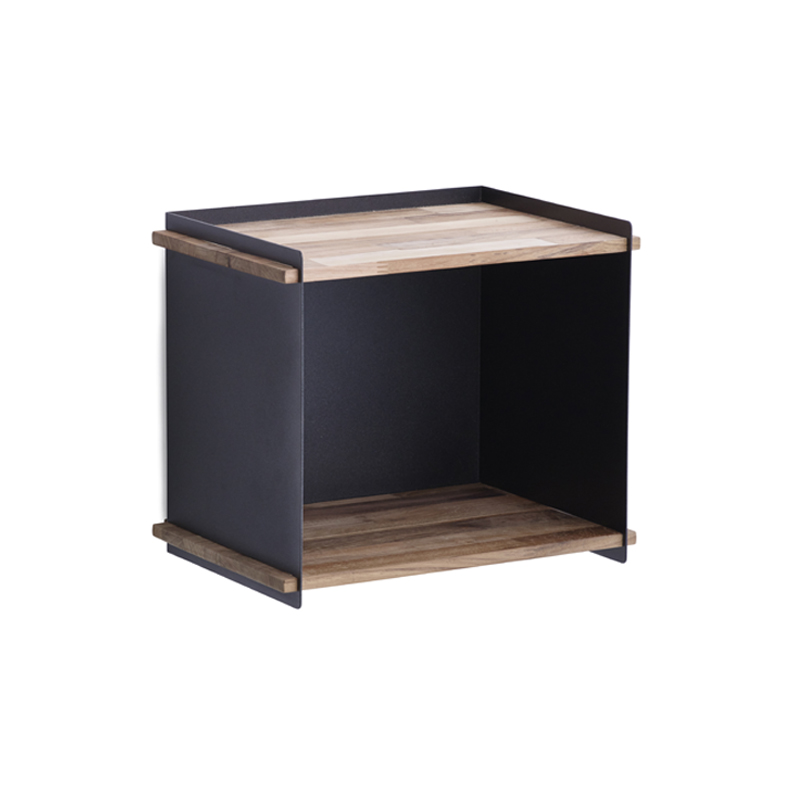 Storage Box in Wood and Aluminum - Box Wall | Cane-Line