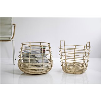 Storage Basket in Rattan - Sweep