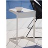 Outdoor coffee table in aluminium - Time-in