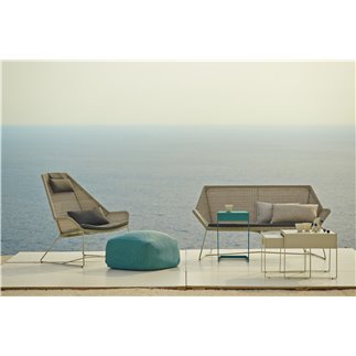 Outdoor Coffee Table in Aluminum - Time-out | Cane-Line