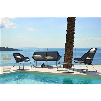 Outdoor Coffee Table in Aluminum - Time-out | Cane-Line