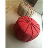 Pouf in Fabric with Decoration - Marrakech