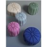 Pouf in Fabric with Decoration - Marrakech