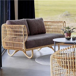 Divano 2 Posti in Rattan Naturale - Nest | Cane-Line