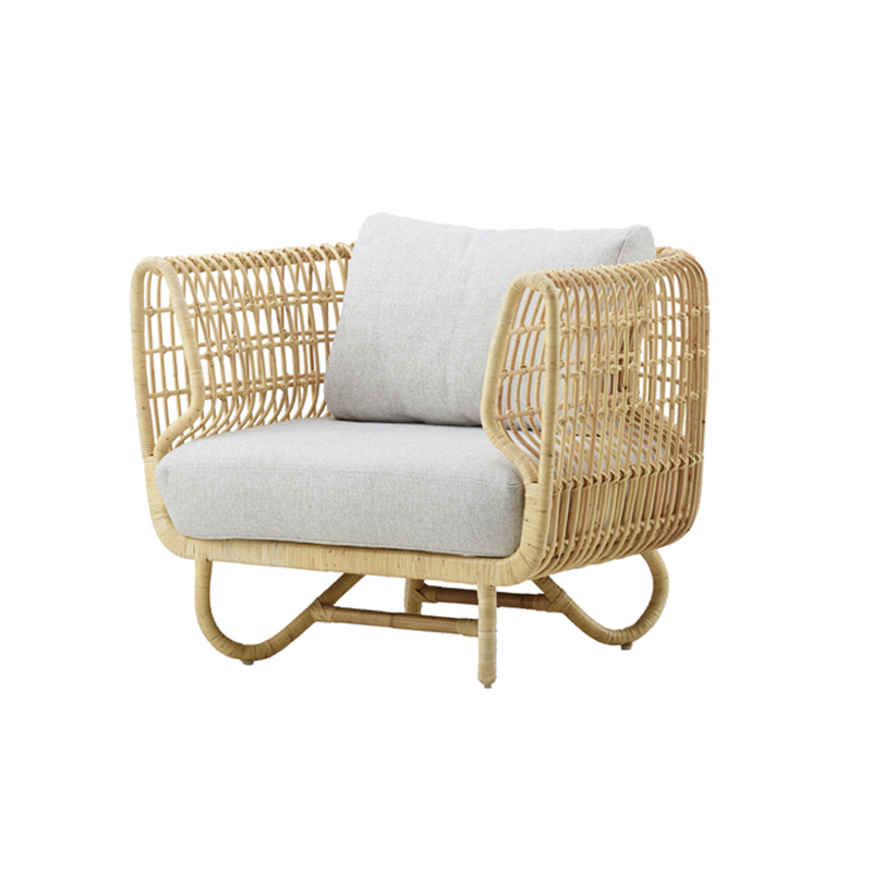 Lounge Hand-Woven Rattan Armchair - Nest | Cane-Line