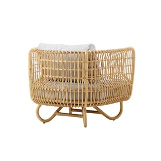 Lounge Hand-Woven Rattan Armchair - Nest | Cane-Line