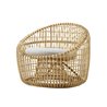 Handmade rattan armchair - Nest