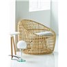 Design Handmade Rattan Armchair - Nest