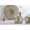 Handmade rattan Footstool - Nest