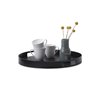 Outdoor Serving tray in black aluminium Ø44 cm - Club