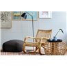 Handmade rattan pouf or coffee table - Nest