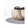 Handmade rattan pouf or coffee table - Nest