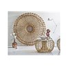 Handmade rattan pouf or coffee table - Nest