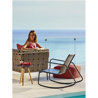 Outdoor Rocking Chair in Aluminum - Copenhagen | Cane-Line