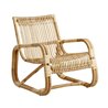 Armchair in Rattan for indoor - Curve