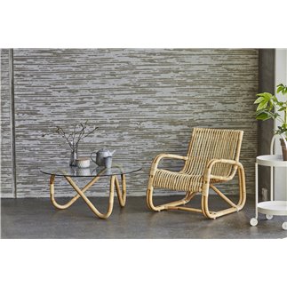 Indoor Armchair in Rattan - Curve | Cane-Line