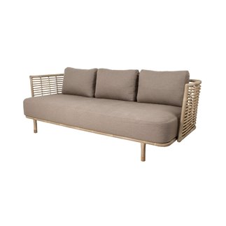 Outdoor 3 Seater Sofa in Rope - Moments | Cane-line