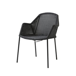 Outdoor Stackable Chair in Rattan - Breeze | Cane-Line