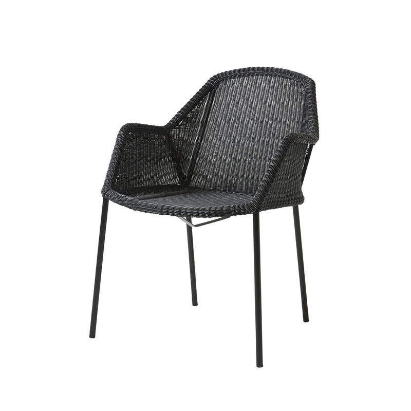 Outdoor Stackable Chair in Rattan - Breeze | Cane-Line