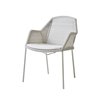 Sedia da esterno impilabile in rattan - Breeze