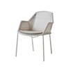 Sedia da esterno impilabile in rattan - Breeze