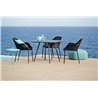 Sedia da esterno impilabile in rattan - Breeze