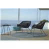 Sedia da esterno lounge in rattan - Breeze