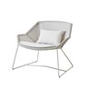 Sedia da esterno lounge in rattan - Breeze