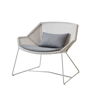 Outdoor chair lounge in rattan - Breeze | Cane-Line