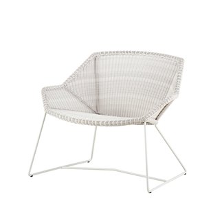 Outdoor chair lounge in rattan - Breeze | Cane-Line