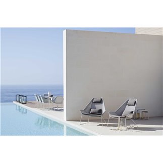 Outdoor Lounge Armchair in Rattan - Breeze