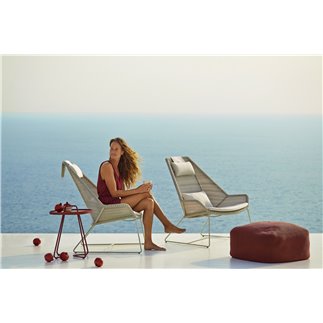 Outdoor Lounge Armchair in Rattan - Breeze | Cane-Line