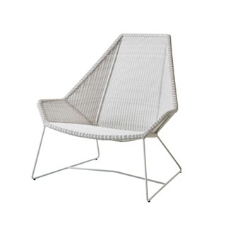 Outdoor Lounge Armchair in Rattan - Breeze | Cane-Line