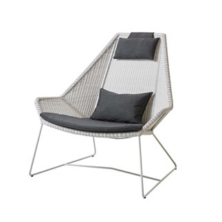 Outdoor Lounge Armchair in Rattan - Breeze | Cane-Line