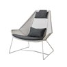 Poltrona da esterno lounge in rattan - Breeze