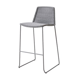 Stackable Outdoor Stool in Rattan - Breeze