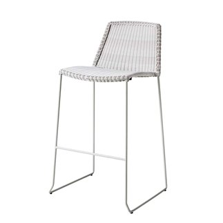 Stackable Outdoor Stool in Rattan - Breeze | Cane-Line