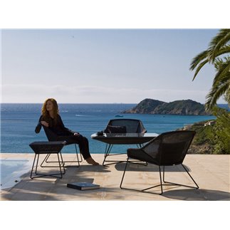 Outdoor Coffee Table in Rattan - Breeze | Cane-Line