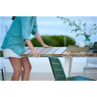 Extendable Table with Wood Top - Copenhagen | Cane-line